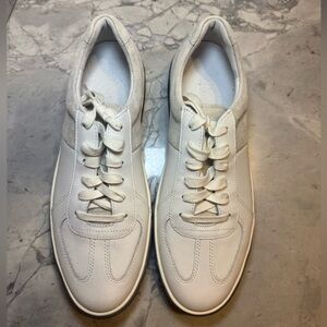 Vince Men's Off-White Leather Sneakers